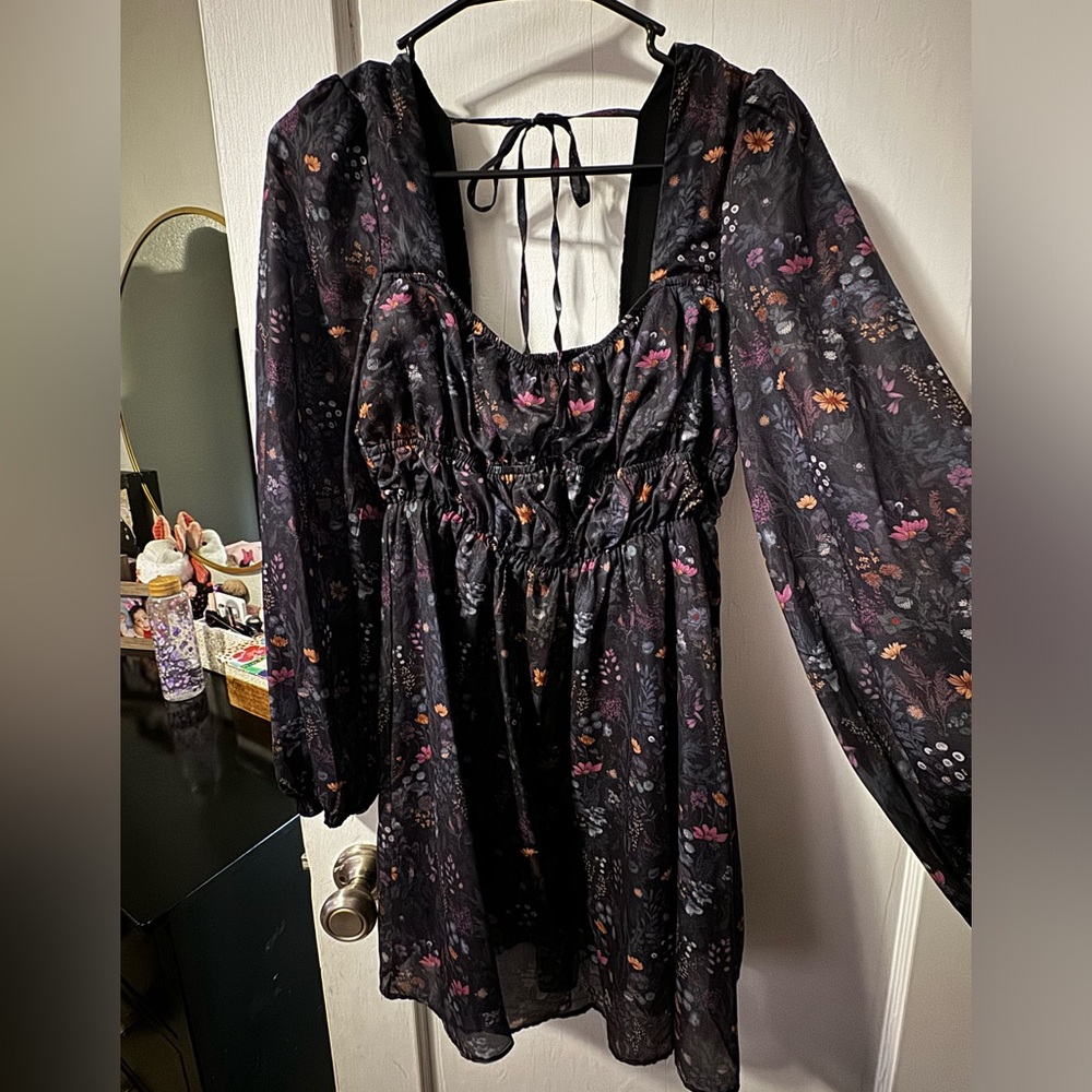 Disturbia long sleeve mini dress